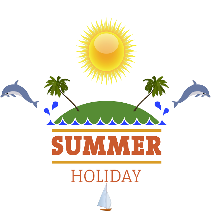 Summer Vacation On the Beach